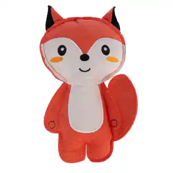 Zooplus TIAKI hondenspeeltje Squeaky Fox 19x12x4 cm aanbieding