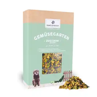 Zooplus 350g PAWS & PATCH Groentetuin courgettevlokken aanvullend diervoeder voor honden aanbieding