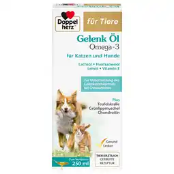 Zooplus 250ml Doppelherz Gewrichtsolie Aanvullende voeding voor katten en honden aanbieding