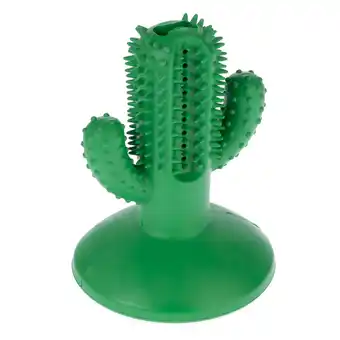 Zooplus TIAKI kauwspeeltje rubber cactus Ø9.5x12cm hond aanbieding