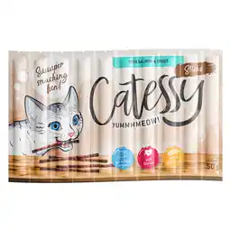 Zooplus 10x5g Catessy Sticks met Zalm & Forel Kattensnacks aanbieding