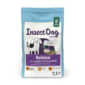 Zooplus 7.5kg Green Petfood InsectDog Balance Insecten & Kip droog hondenvoer aanbieding