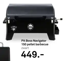 Karwei Pit Boss Navigator 150 pellet barbecue zwart aanbieding