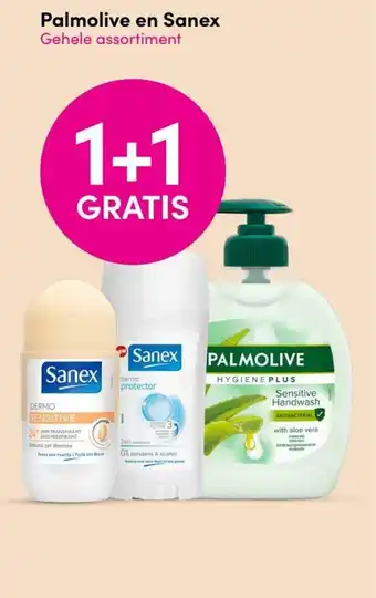 DA Palmolive en Sanex aanbieding