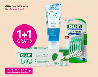 DA Gum en O7 Active aanbieding