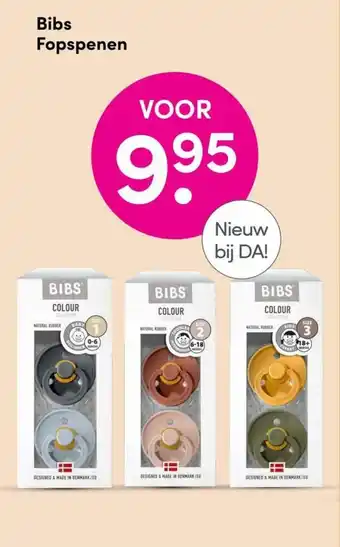 DA Bibs Fopspenen aanbieding