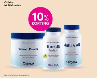 DA Orthica Multivitamine aanbieding