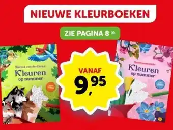 Boekenvoordeel NIEUWE KLEURBOEKEN aanbieding