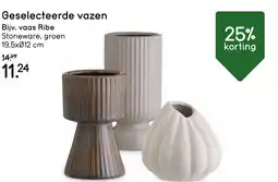 Leen Bakker Geselecteerde vazen aanbieding