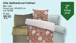 Leen Bakker Alle dekbedovertrekken aanbieding