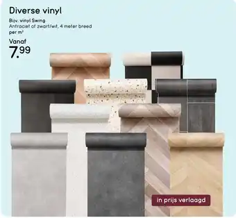 Leen Bakker Diverse vinyl aanbieding