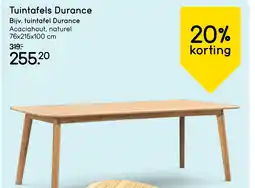 Leen Bakker Tuintafels Durance aanbieding