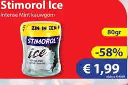 Die Grenze Stimorol Ice aanbieding