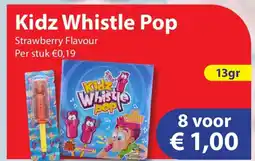 Die Grenze Kidz Whistle Pop aanbieding