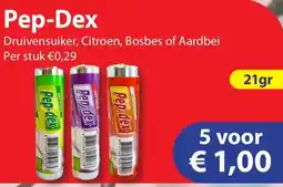 Die Grenze Pep-Dex aanbieding