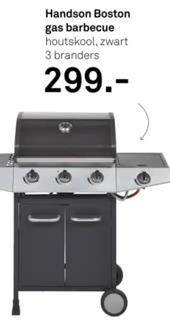 Karwei Handson Boston gas barbecue aanbieding