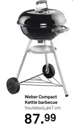 Karwei Weber Compact Kettle barbecue aanbieding