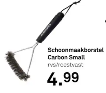 Karwei Schoonmaakborstel Carbon Small aanbieding