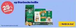 Bol.com op Starbucks koffie aanbieding