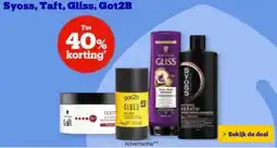 Bol.com Syoss, Taft, Gliss, Got2B aanbieding