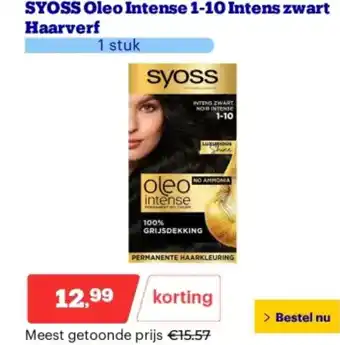 Bol.com SYOSS Oleo Intense 1-10 Intens zwart aanbieding