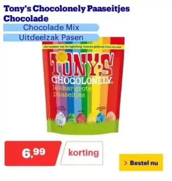 Bol.com Tony's Chocolonely Paaseitjes Chocolade aanbieding