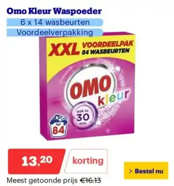 Bol.com Omo Kleur Waspoeder aanbieding