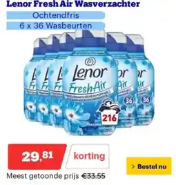 Bol.com Lenor Fresh Air Wasverzachter aanbieding