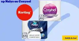 Bol.com op Nalys en Cosynel aanbieding