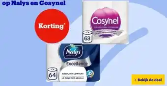 Bol.com op Nalys en Cosynel aanbieding