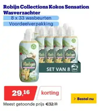 Bol.com Robijn Collections Kokos Sensation Wasverzachter aanbieding