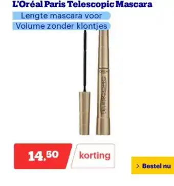 Bol.com L'Oréal Paris Telescopic Mascara aanbieding