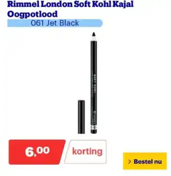 Bol.com Rimmel London Soft Kohl Kajal Oogpotlood aanbieding