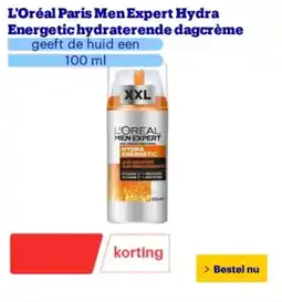 Bol.com L'Oréal Paris Men Expert Hydra Energetic hydraterende dagcrème aanbieding