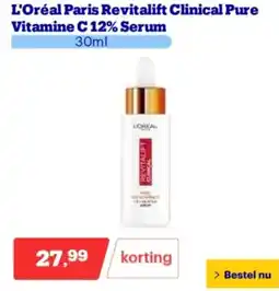 Bol.com L'Oréal Paris Revitalift Clinical Pure Vitamine C 12% Serum aanbieding