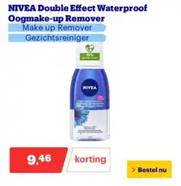 Bol.com NIVEA Double Effect Waterproof Oogmake up Remover aanbieding