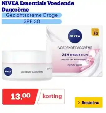 Bol.com NIVEA Essentials Voedende Dagcrème aanbieding