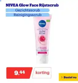 Bol.com NIVEA Glow Face Rijstscrub aanbieding