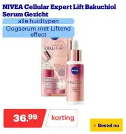 Bol.com NIVEA Cellular Expert Lift Bakuchiol Serum Gezicht aanbieding