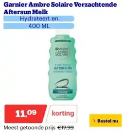 Bol.com Garnier Ambre Solaire Verzachtende Aftersun Melk aanbieding