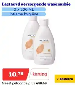 Bol.com Lactacyd verzorgende wasemulsie aanbieding