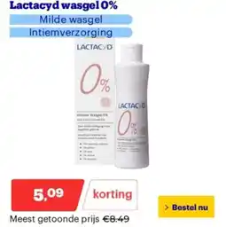 Bol.com Lactacyd wasgel0% aanbieding