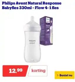 Bol.com Philips Avent Natural Response Babyfles aanbieding