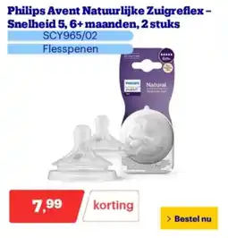 Bol.com Philips Avent Natuurlijke Zuigreflex aanbieding