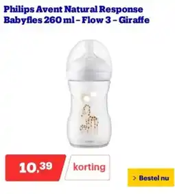 Bol.com Philips Avent Natural Response Babyfles aanbieding