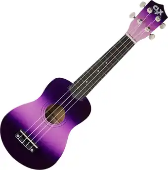 Bol.com CLX Calista DC2 sopraan ukulele roze met paars aanbieding