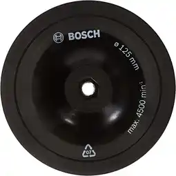 Amazon Bosch DIY slijpschijf (voor boormachines, Ø 125 mm, spansysteem) aanbieding