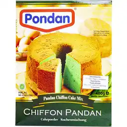 Albert Heijn Pondan Pandan chiffon cakemix aanbieding