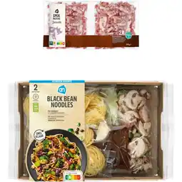 Albert Heijn AH Vega Black Bean Noodles Verspakket aanbieding