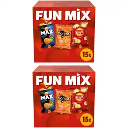 Albert Heijn Lay's Fun Mix Chips 2-pack aanbieding